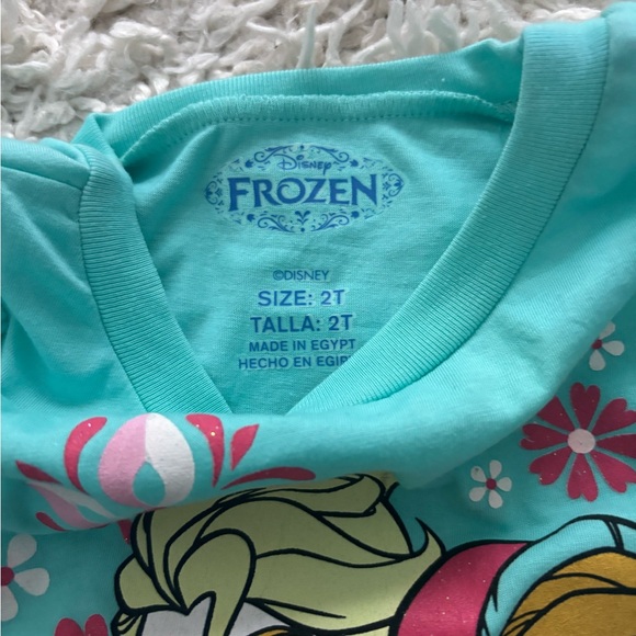 Disney Frozen Toddler Shirt size 2T Elsa Anna Sisters Strong Bond New - Picture 5 of 8